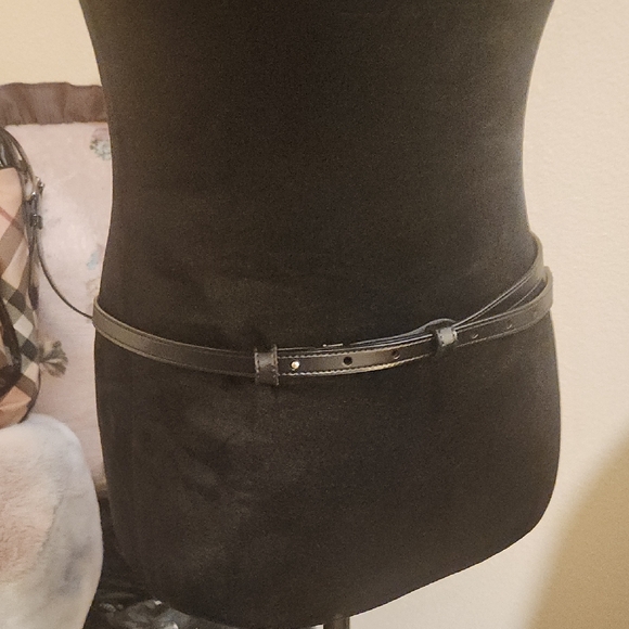 Black Belt with Gold Script - Picture 4 of 4